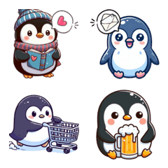 Baby Penguin Life (Emoji) Ver2