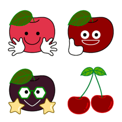 Pretty cherry friends in various colors