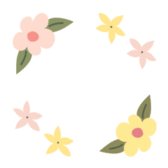 Cute Flowers and Plants (frame) 1