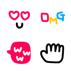 colorful and useful emoji