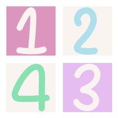 Pastel numbers and white