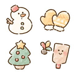 Winter :) fluffy Emoji