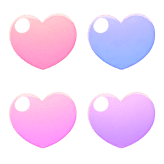 Simple Heart Soft Emoji