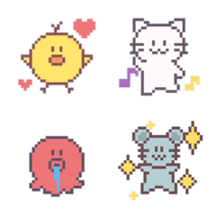 Moving Emoji MochiMochi-animals