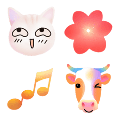 Cute Animal Emoji Expression Collection2