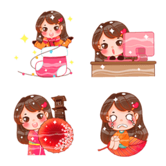 Rodmay, chubby girl, cute girl, emoji