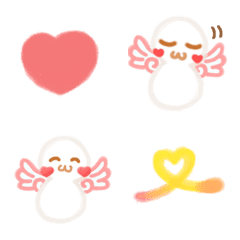 Hebirote Adult cute plump emoji 3