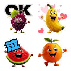 The Cheerful Daily Life of Cute Fruits