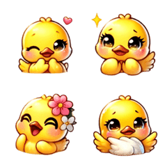 Yellow Duck Quack Cute