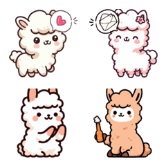 Baby Alpaca Life Ver2 (Emoji)