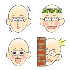 Can be used every day!Mr.bald glasses2