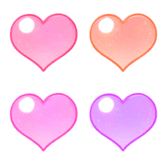 Simple Transparent Heart Emoji