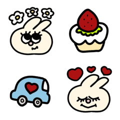 omeme pachikuri rabbit simple emoji