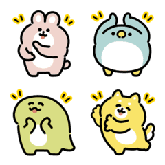 ぱちぱちアニマル 動く絵文字