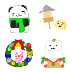 Winter emoji LIFERU ANIMAL