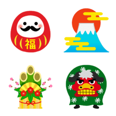 New Year in Japan_Animated Emoji