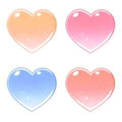 Pastel Heart Pattern Emoji