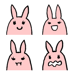 Mu the rabbit Emoji