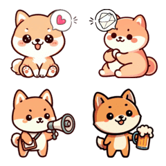 Baby Shiba Inu Life Ver3 (Emoji)