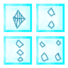 Diamond Dice Block Emoji