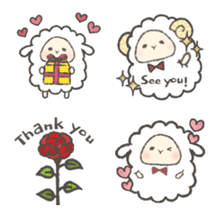 Mofomofu sheep move emoji ver.remake