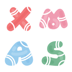 Cute Christmas Alphabet