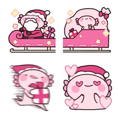 Xmas　なんだかゆるいウーパールーパー