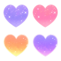 Soft Heart Gummy Emoji