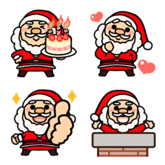 Cute Santa and Christmas