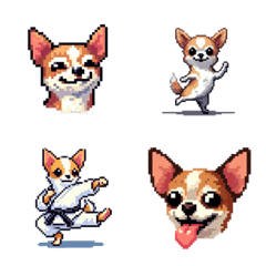 Cute chihuahua emoji(dog)