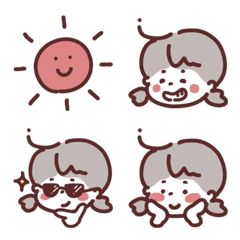 Aa-chan's normal emoji