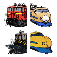 locomotive & bullet train Emoji