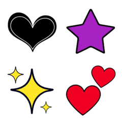 Hearts, Stars & Sparkles Emoji