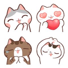 Cat Emojis that convey feelings