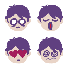 Cute boyfriend boy(Purple)