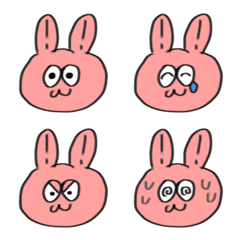 Usagi-nyo Emoji red