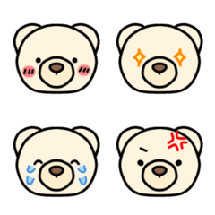 White bear Emoji -daily-