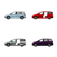 sporty minivan emoji