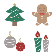 Christmas emoji kusumi color