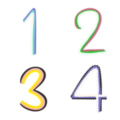 Three-color numbers