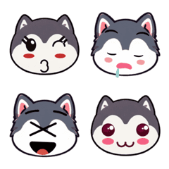 Baby Hhusky Adventure (Emoji) Ver2