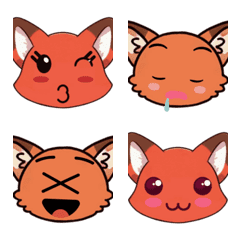 Baby Fox Adventure (Emoji) Ver2