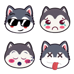 Baby Hhusky Adventure (Emoji) Ver3