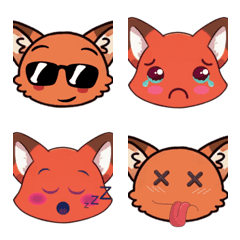 Baby Fox Adventure (Emoji) Ver3