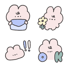 Emoji rabbit cute*26