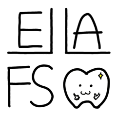 Simple teeth notation 1