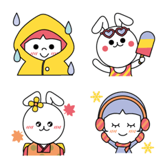 Okappa-chan and Usa-chan2