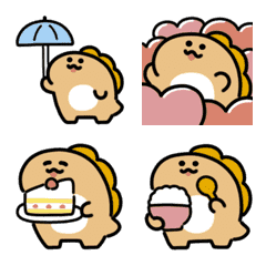 อิโมจิไดโนเสาร์หัวใจ