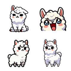 Adorable Chibi Alpacas!