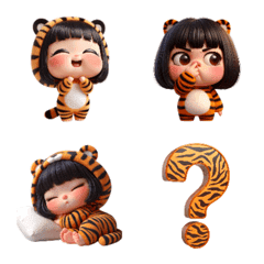 Tiger Skin Girl Action Chapter